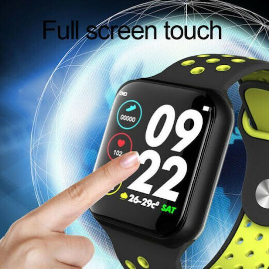 Andowl Q-A65 Smartwatch with Heart Rate Monitor (Beige) view 4