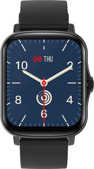 Colmi P8 Plus 43mm Smartwatch with Heart Rate Monitor (Black) view 3