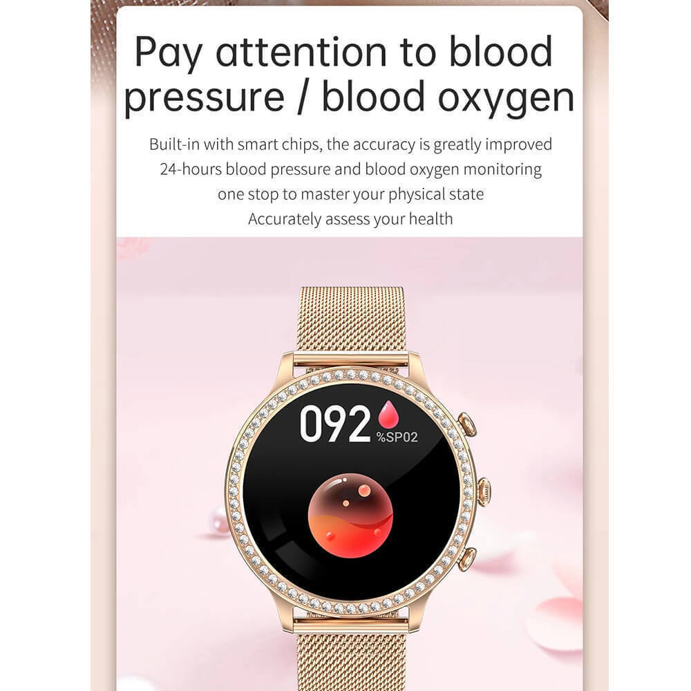 Microwear I70 Smartwatch with Heart Rate Monitor (Purple) vue 4