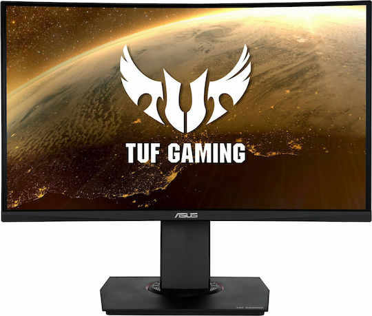 Asus TUF Gaming VG24VQR VA Curved Gaming Monitor 23.6" FHD 1920x1080 165Hz view 1
