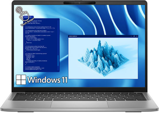 Dell Latitude 7455 14" IPS QHD+ Touchscreen (Snapdragon-X Elite X1E-80-100/16GB/512GB SSD/W11 Pro) (International English Keyboard) view 2