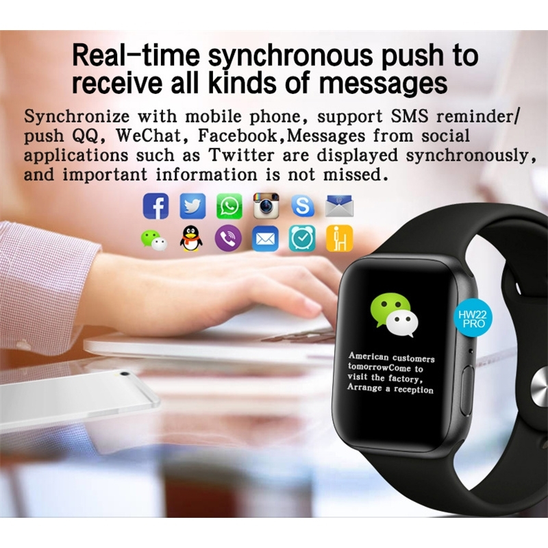 Pyramid International HW22PRO Smartwatch with Heart Rate Monitor (Black) view 6
