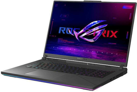 Asus ROG Strix G18 G814JVR-N6002 18" QHD+ 240Hz (i9-14900HX/32GB/1TB SSD/GeForce RTX 4060/No OS) Eclipse Gray (US Keyboard) view 2
