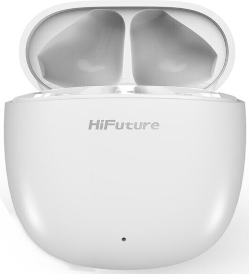 HiFuture Colorbuds 2 Bluetooth Handsfree Earphones with Sweat Resistance and Charging Case White vue 3