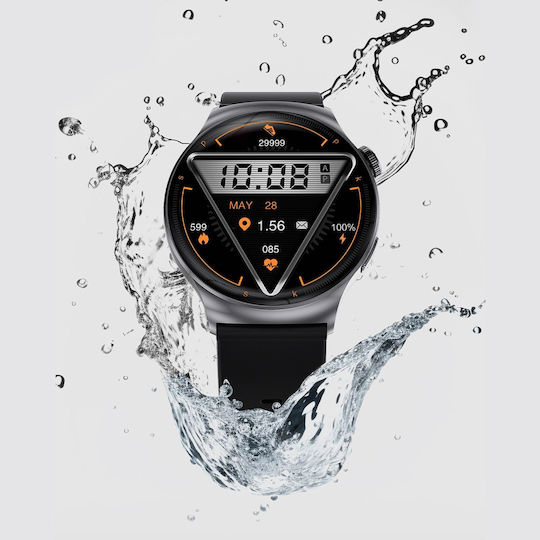 NO.1 DT4 Mate 45mm Smartwatch with Heart Rate Monitor (Pink) view 5