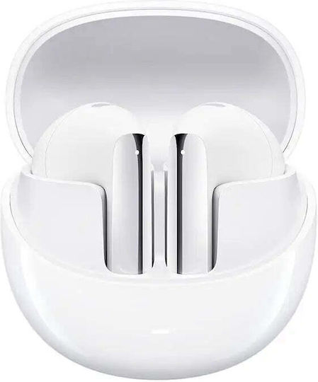 QCY HT 10 Pro Earbud Bluetooth Handsfree Earphones with Sweat Resistance and Charging Case White vue 6