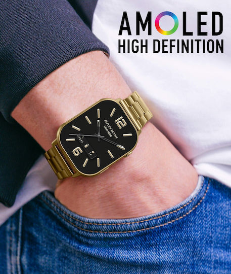 Reflex Active Series 29 36mm Smartwatch (Gold Steel Bracelet) view 4