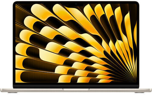 Apple MacBook Air 13" (2024) 13.6" Retina Display (M3-8-core/16GB/256GB SSD) Starlight (UK Keyboard)