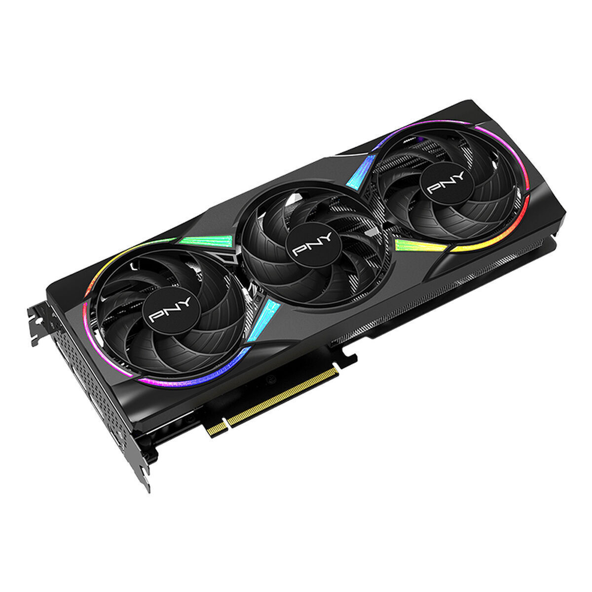 PNY GeForce RTX 5060 Ti 8GB GDDR7 EPIC-X RGB OC TRIPLE FAN Graphics Card VCG5060T8TFXXPB1-O view 4