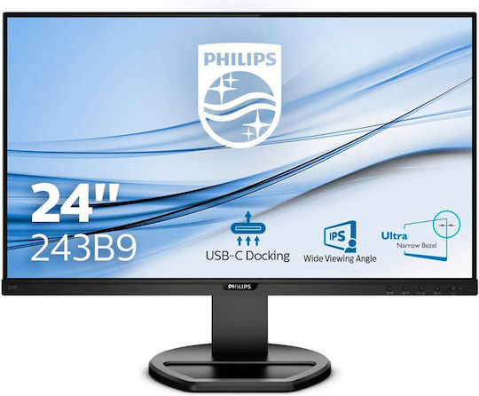 Philips B-Line 243B9 IPS Monitor 23.8" FHD 1920x1080 with Response Time 4ms GTG view 5