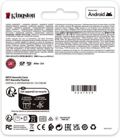 Kingston Canvas Go Plus 256GB U3 V30 200MB/s view 4