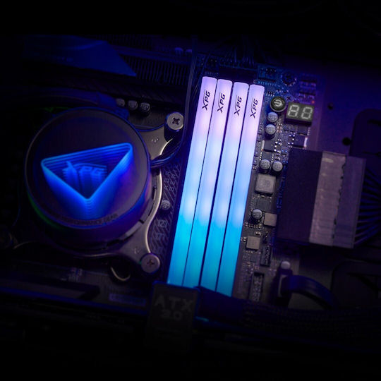 Adata Lancer Blade RBG DDR5 32GB RAM with 2x16GB Modules and Speed 6400 for Desktop AX5U6400C3216G-DTLABRBK vue 8