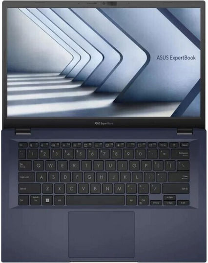 Asus ExpertBook B1 B1402CVA-EB1301X 14" FHD (i5-1335U/16GB/512GB SSD/W11 Pro) Star Black (US Keyboard) vue 4