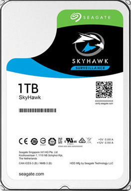 Seagate Skyhawk 1TB HDD Hard Drive 3.5" SATA III 5900rpm with 64MB Cache for Recorder ST1000VX005 vue 5