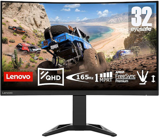 Lenovo G32QC-30 VA Gaming Monitor 31.5" QHD 2560x1440 165Hz