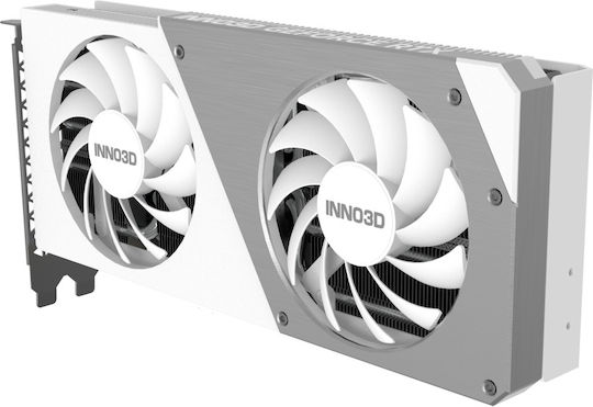 Inno 3D GeForce RTX 4070 12GB GDDR6X Twin X2 OC White Graphics Card view 5