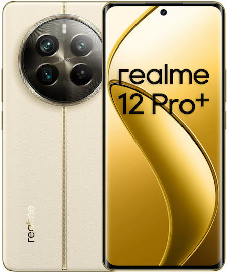 Realme 12 Pro+ 5G Dual SIM (12GB/512GB) Navigator Beige view 1