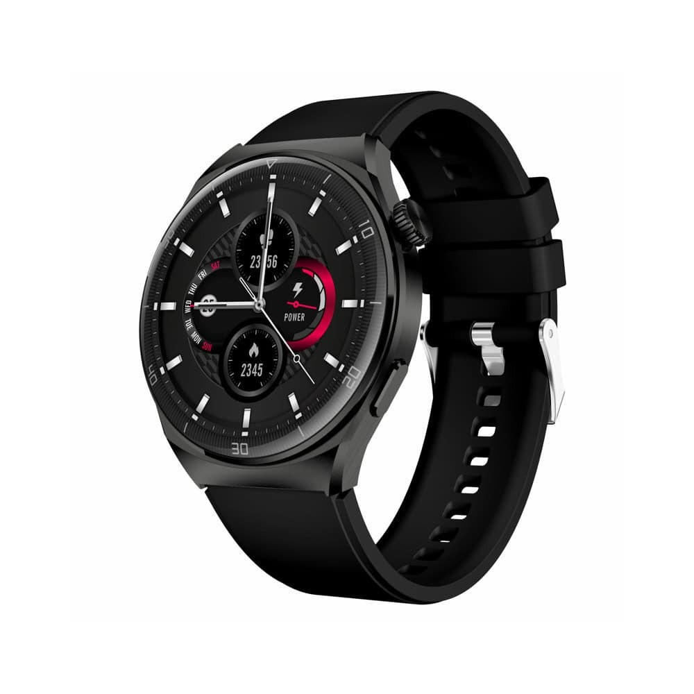 Aurafit AM05 Smartwatch with Heart Rate Monitor Black