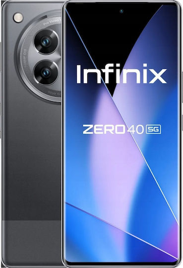 Infinix Zero 40 5G Dual SIM (12GB/512GB) Rock Black view 1