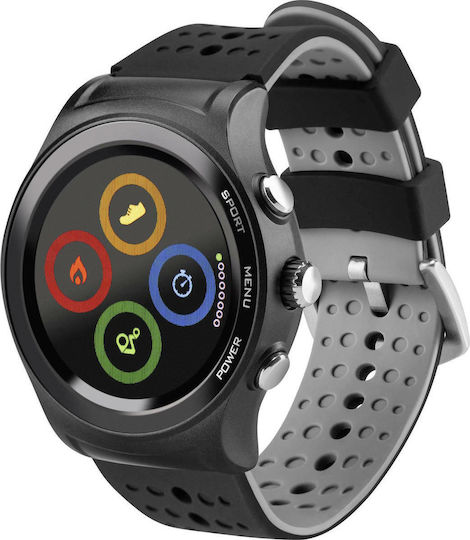 Acme SW301 Smartwatch with Heart Rate Monitor (Black) view 3
