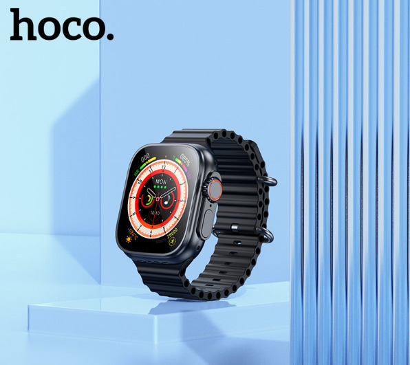 Hoco DYD01 Smartwatch with SIM (Black) view 2