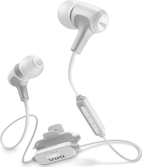 JBL E25BT In-ear Bluetooth Handsfree Earphones White view 4
