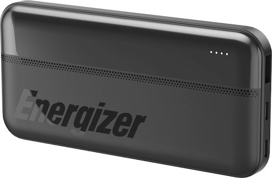 Energizer Power Bank 10000mAh with USB-A Port and 2 USB-C Ports Black view 3
