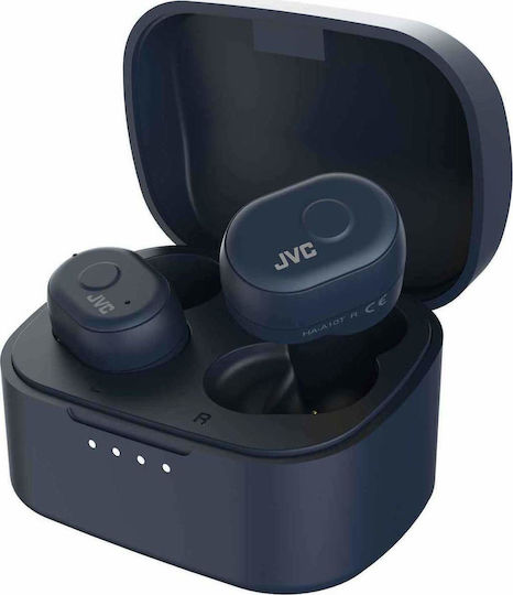 JVC HA-A10T In-ear Bluetooth Handsfree Earphones with Sweat Resistance and Charging Case Blue view 5