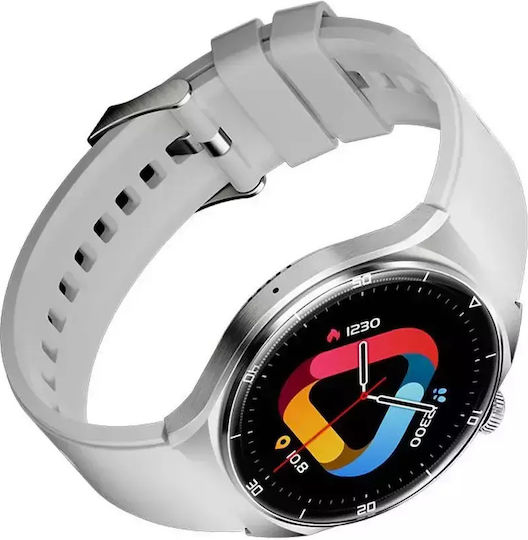 QCY GT S3 Smartwatch with Heart Rate Monitor (Gray) view 1