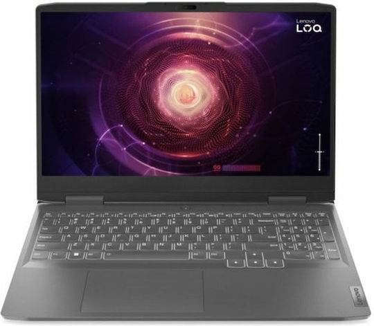 Lenovo LOQ 15APH8 15.6" IPS FHD 144Hz (Ryzen 7-7840HS/16GB/512GB SSD/GeForce RTX 4050/No OS) Storm Grey (ES Keyboard) view 1