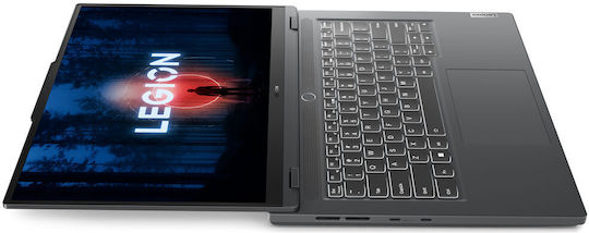 Lenovo Legion Slim 5 14APH8 14.5" OLED 120Hz (Ryzen 7-7840HS/32GB/1TB SSD/GeForce RTX 4060/No OS) Storm Grey (ES Keyboard) view 7