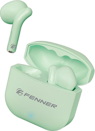 Fenner XBuds XM201 Bluetooth Handsfree Earphones with Charging Case Green view 1