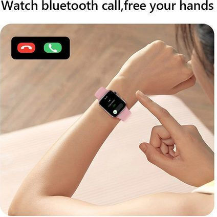 XW78+ PRO Aluminium 44mm Smartwatch with Heart Rate Monitor (Pink) view 4