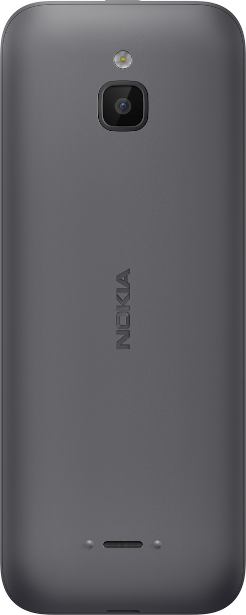 Nokia 6300 4G Dual SIM (4GB) Mobile with Buttons Charcoal view 3