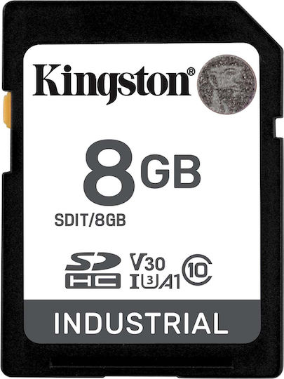 Kingston Industrial SDHC 8GB Class 10 U3 V30 A1 UHS-I view 4