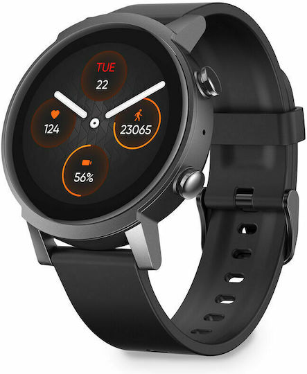 Ticwatch E3 44mm Waterproof Smartwatch with Heart Rate Monitor (Panther Black) view 2