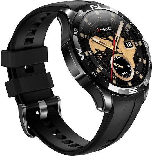 Kieslect Actor Ceramic Waterproof Smartwatch with Heart Rate Monitor (Black) view 3