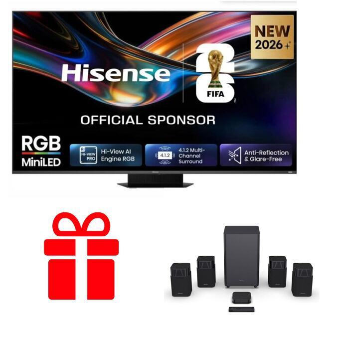 Hisense Smart TV 75" 4K UHD Mini LED UR9S HDR 2025 75UR9S view 2