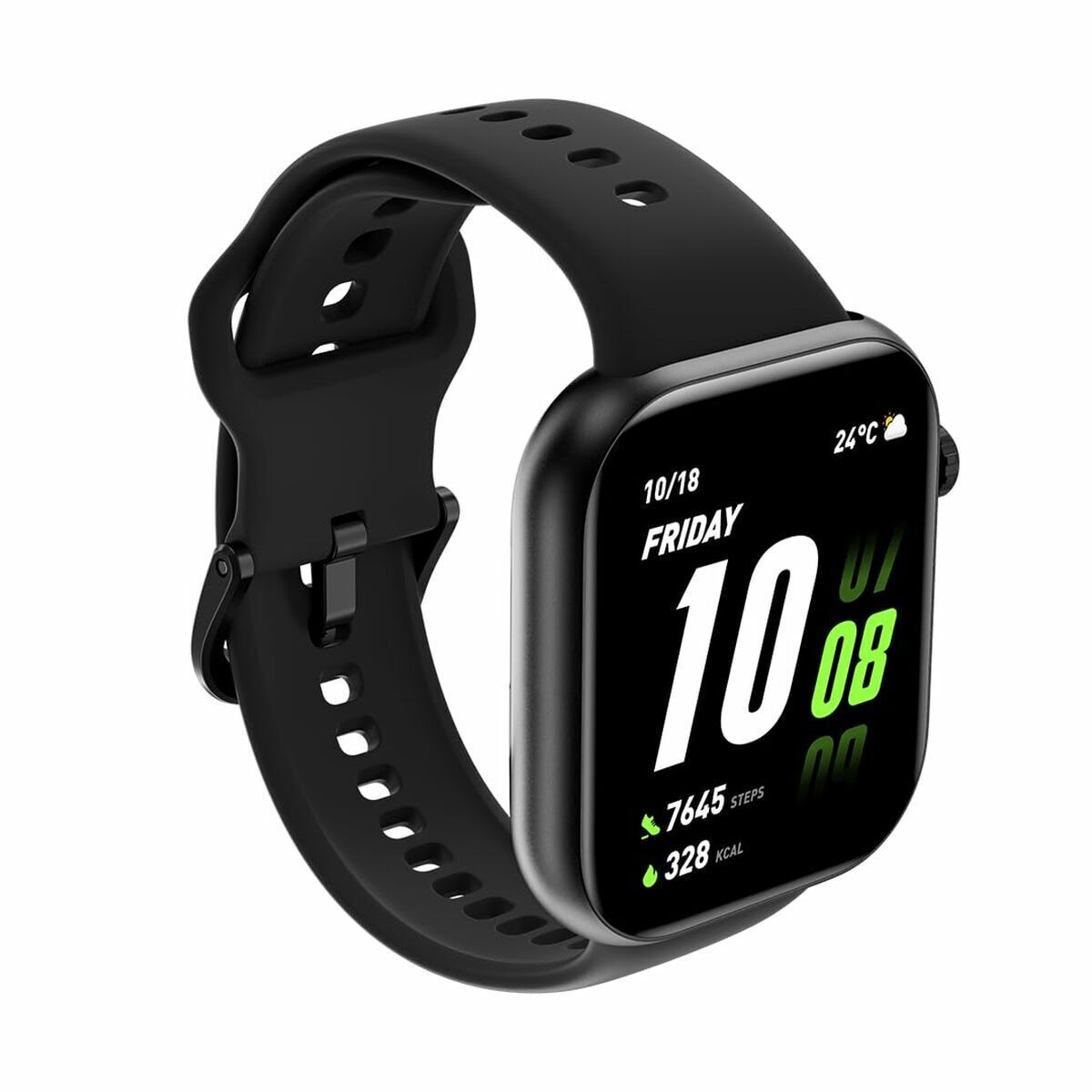Honor Choice Infowear Watch 2i 45mm with Heart Rate Monitor Black view 8