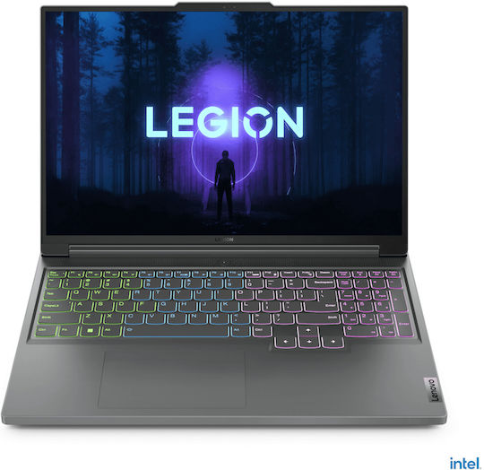 Lenovo Legion Slim 5 16IRH8 16" IPS QHD+ 165Hz (i7-13700H/16GB/1TB SSD/GeForce RTX 4060/W11 Home) 82YA00AMGM Storm Grey (ES Keyboard) view 1