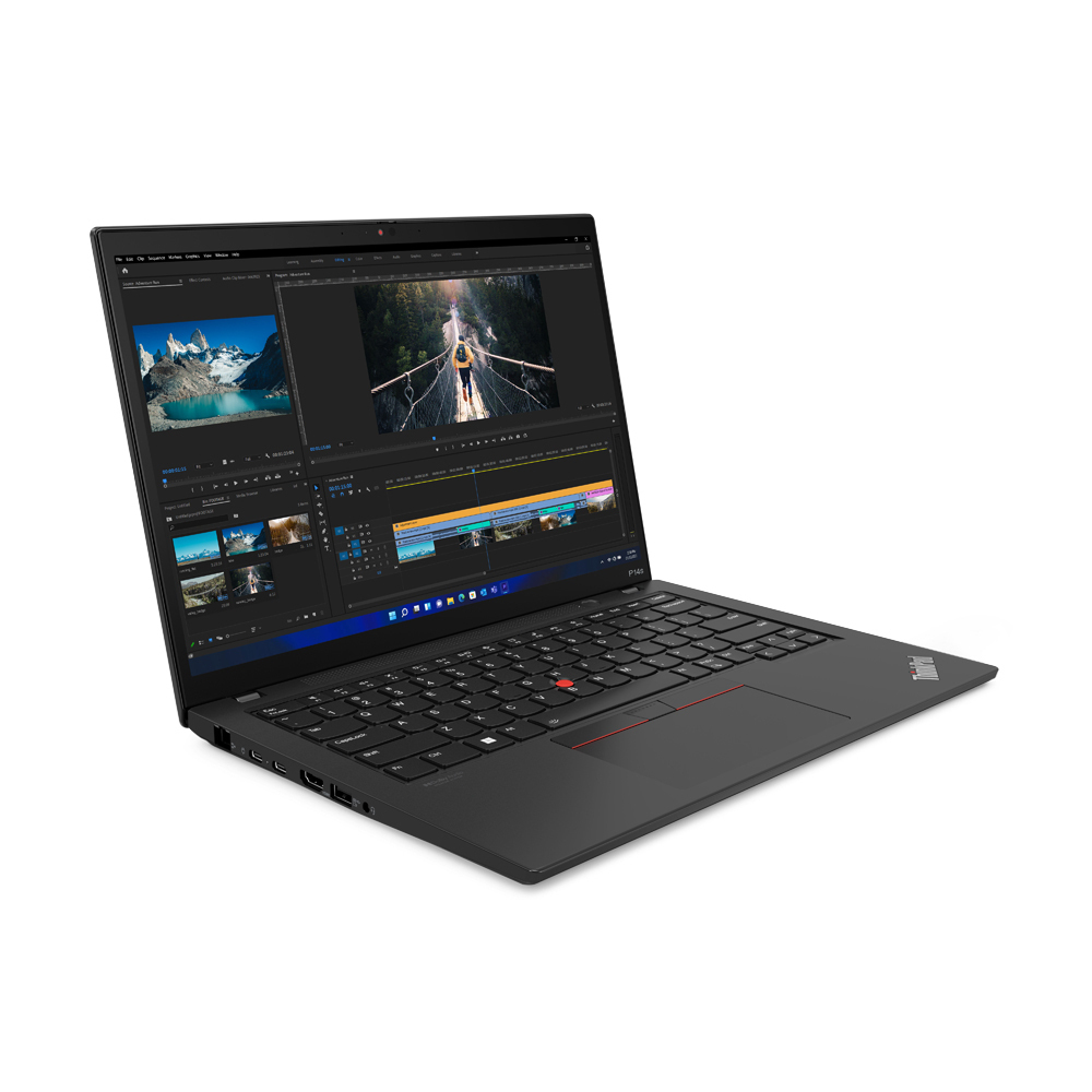 Lenovo ThinkPad P14s Gen 4 14" OLED (i5-1340P/16GB/256GB SSD/W11 Pro) Villi Black (US Keyboard) view 2
