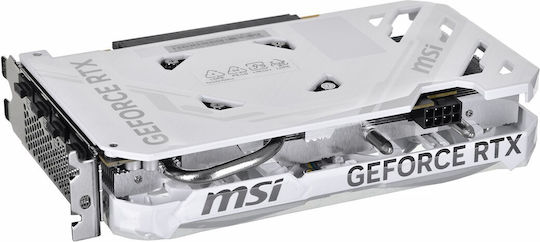 MSI GeForce RTX 4060 8GB GDDR6 VENTUS 2X WHITE OC Graphics Card view 6