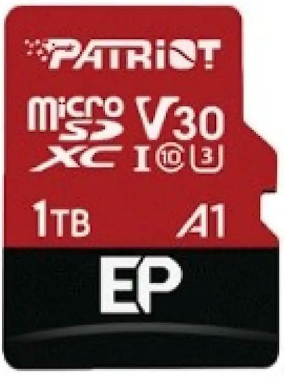 Patriot EP Series microSDXC 512GB U3 V30 A1 UHS-I 90MB/s with Adapter vista 3