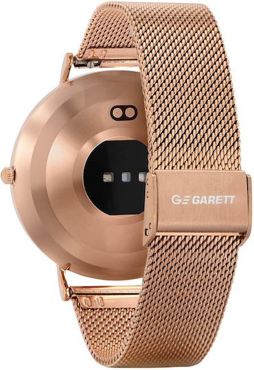 Garett Verona 50mm Smartwatch with Heart Rate Monitor (Gold) view 2