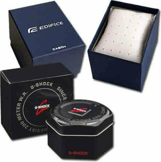 Casio ECB-S100D-1AEF Stainless Steel 50mm Waterproof Smartwatch (Silver) vista 8