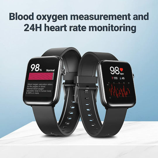 Ticwatch GTH Smartwatch with Heart Rate Monitor (Raven Black) view 4