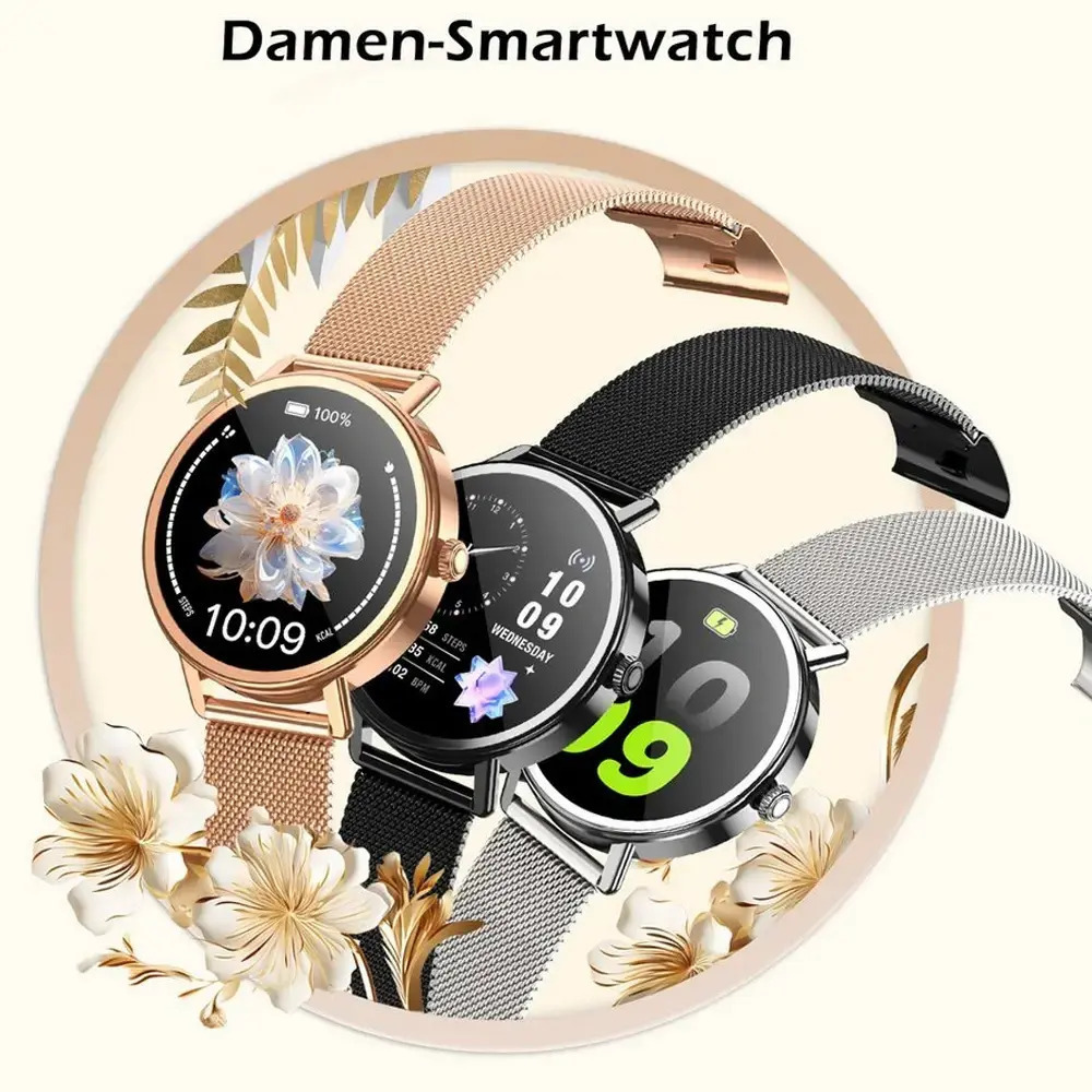 BlackView X30 46mm Smartwatch with Heart Rate Monitor Gold view 3