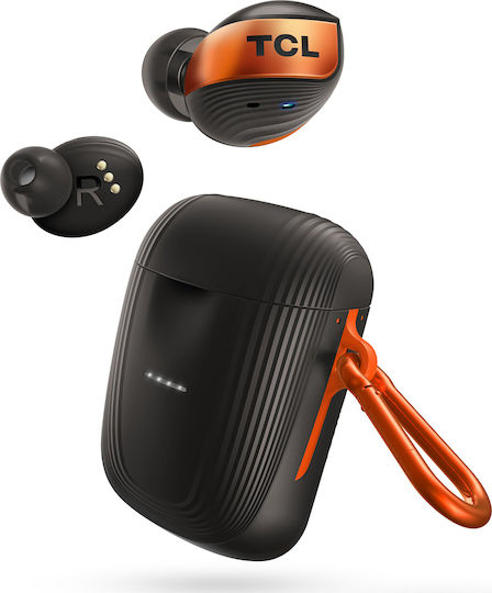 TCL ACTV500 In-ear Bluetooth Handsfree Earphones with Sweat Resistance and Charging Case Copper Dust vue 5