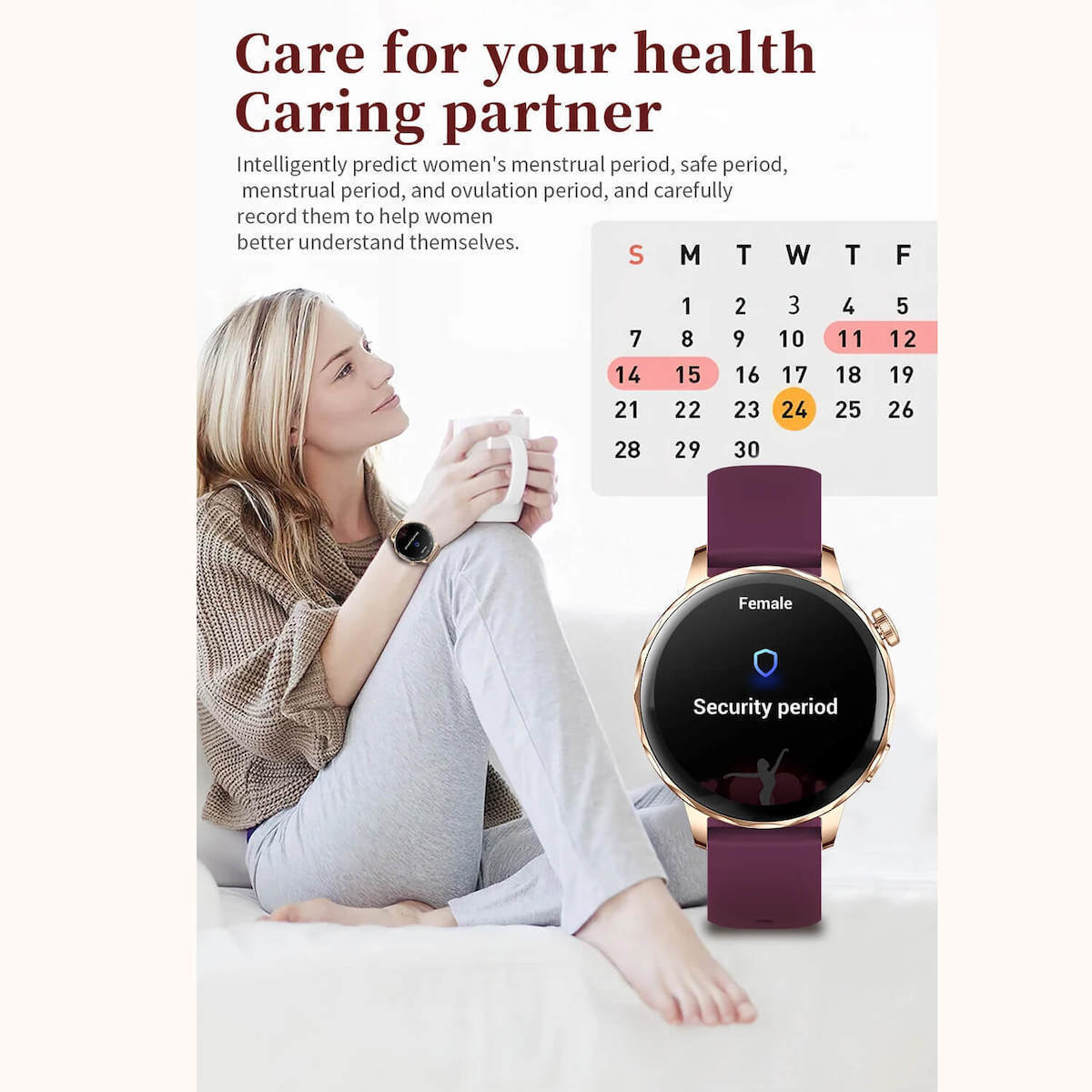 Smartwatch Microwear I220 Gold Steel view 8