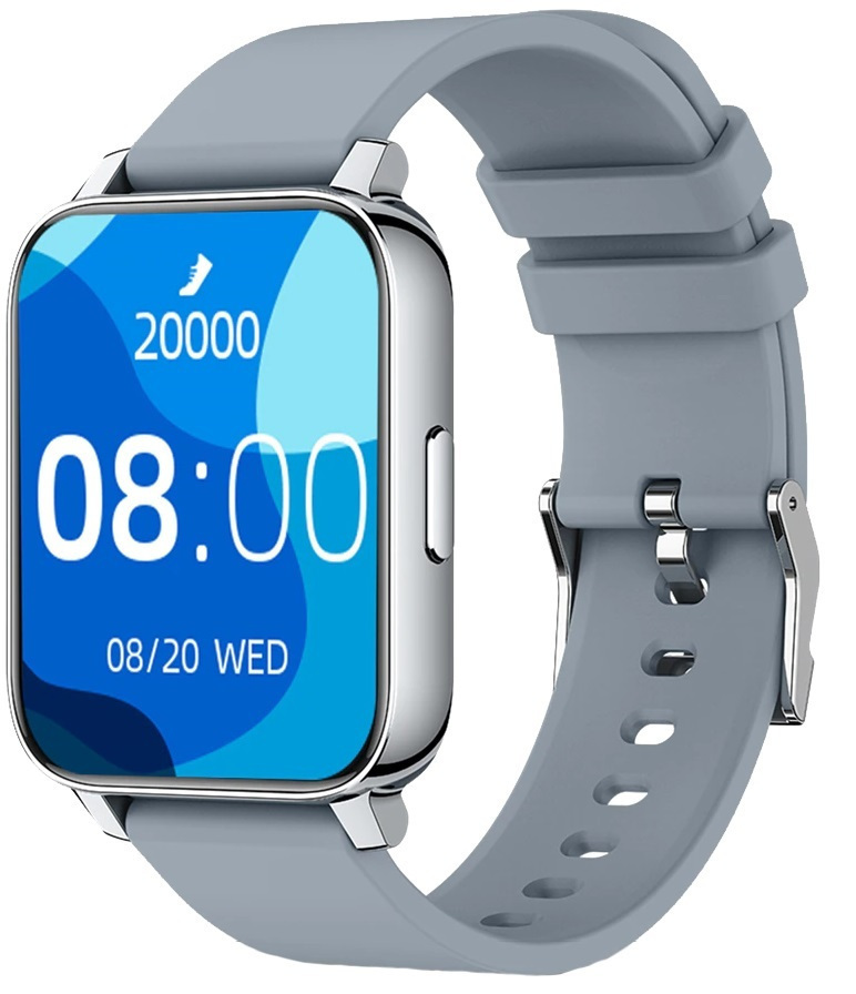 Hero Band FiT Aluminium Smartwatch with Heart Rate Monitor (Lunar Grey) view 1